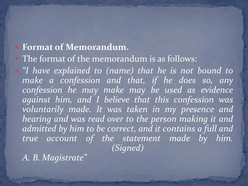 format of memorandum the format of the memorandum