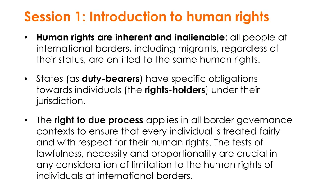 session 1 introduction to human rights