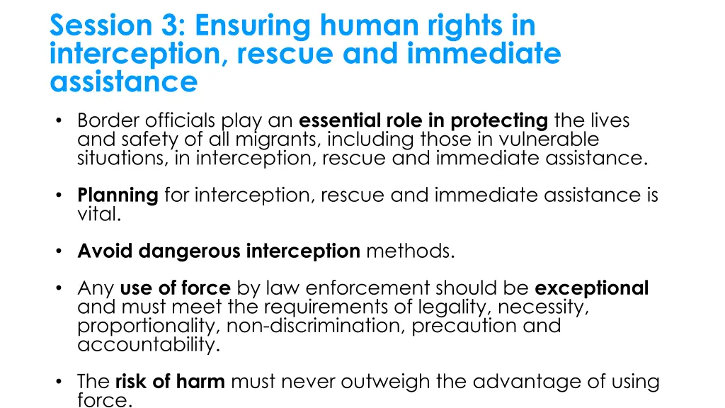 session 3 ensuring human rights in interception