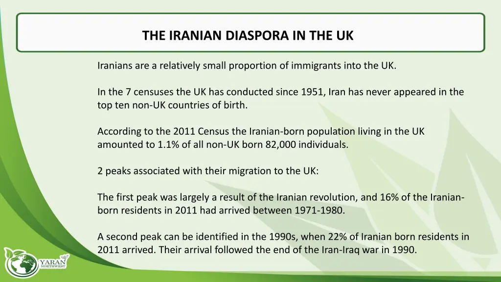 the iranian diaspora in the uk