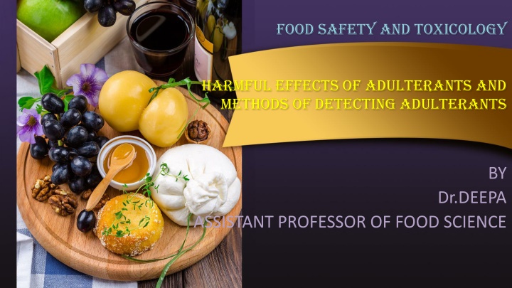 food safety and toxicology