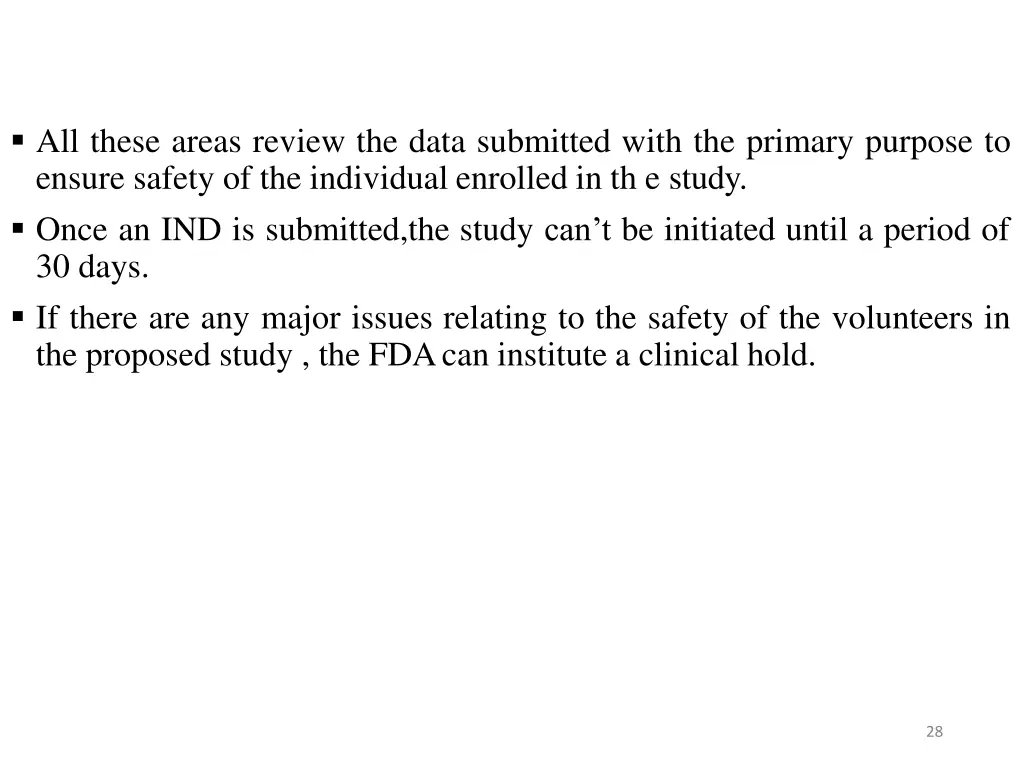 all these areas review the data submitted with