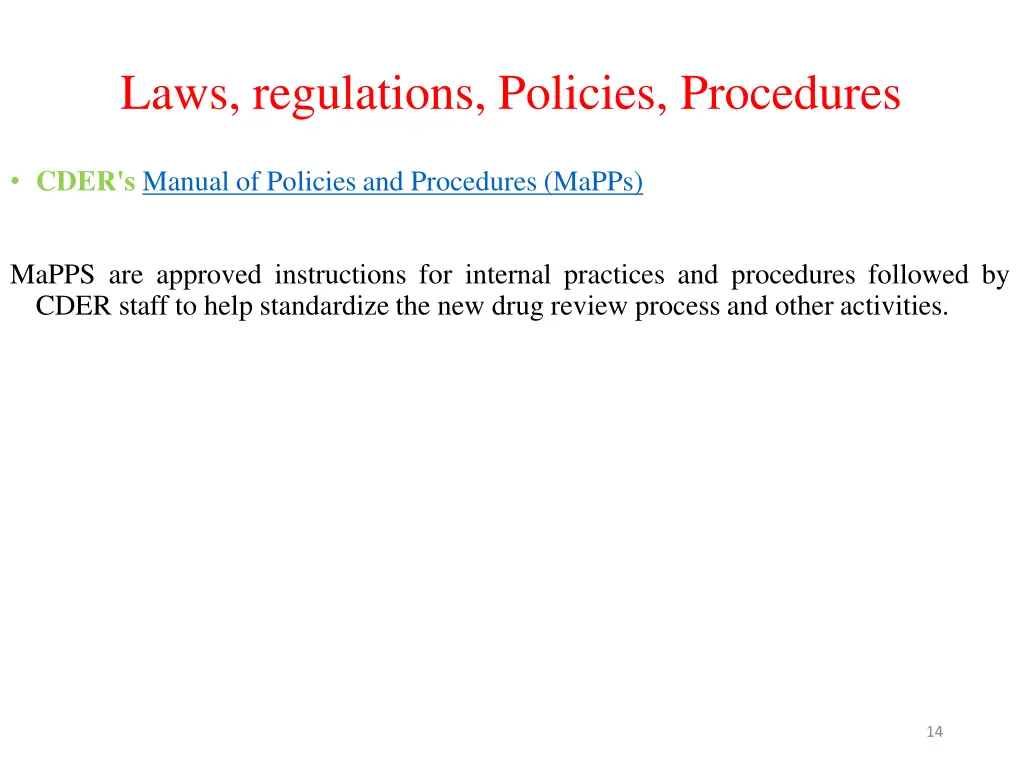 laws regulations policies procedures 2