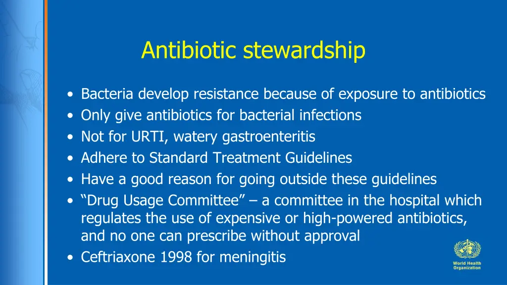 antibiotic stewardship