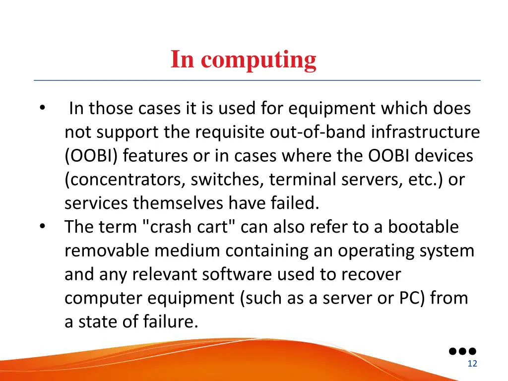 in computing 2