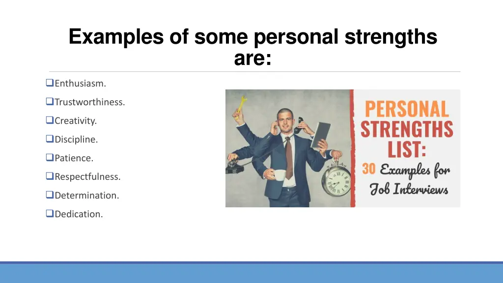 examples of some personal strengths are