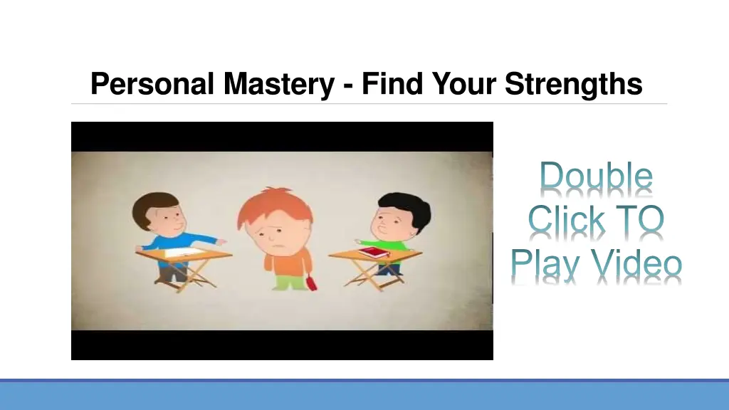 personal mastery find your strengths