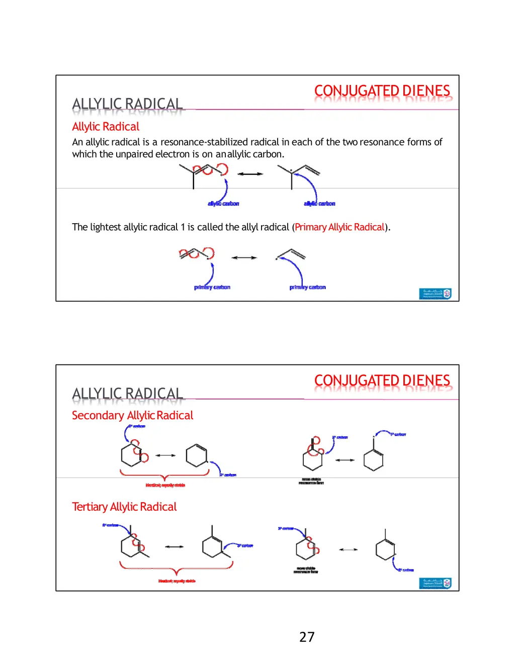 conjugated dienes 1