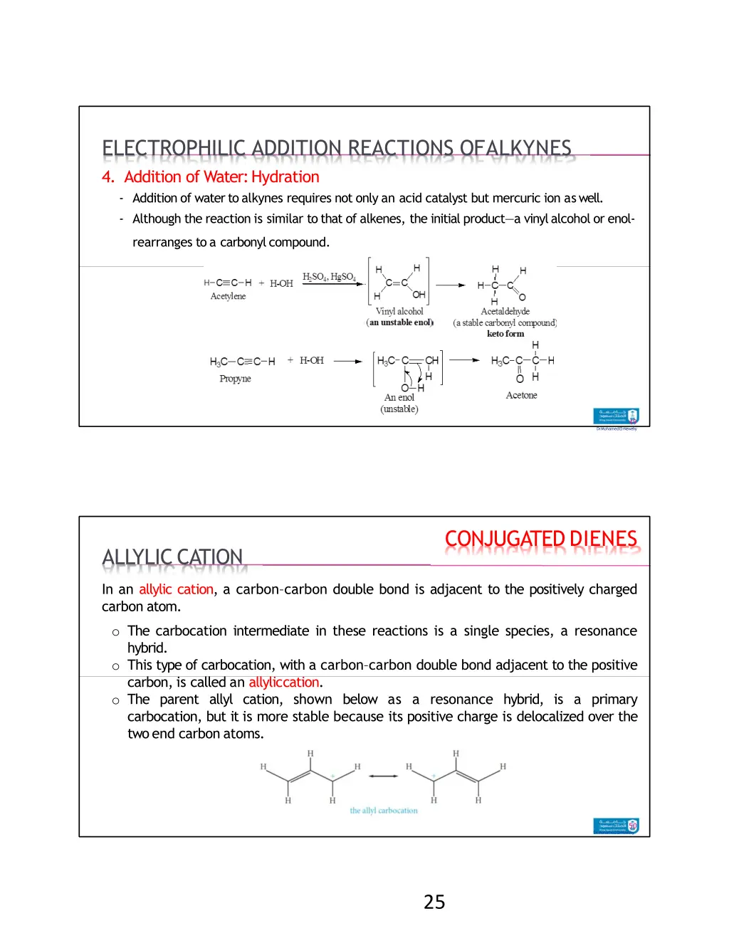 electrophilic addition reactions of alkynes 1