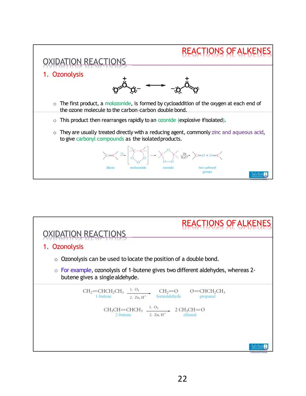 reactions of alkenes 6