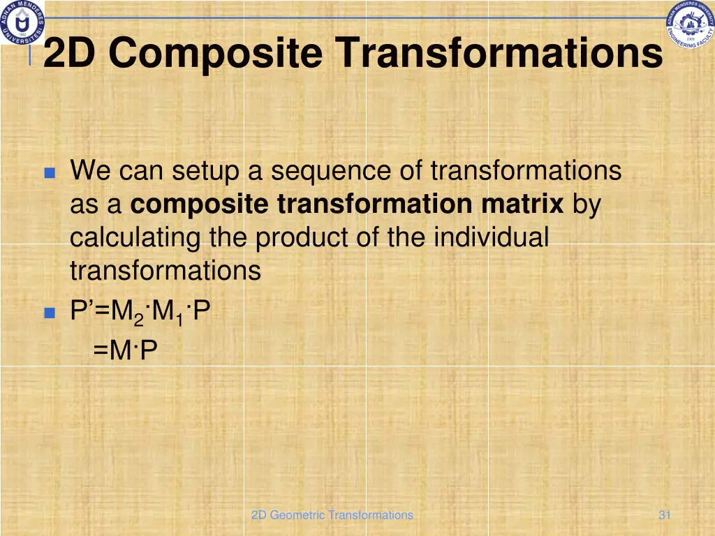 2d composite transformations