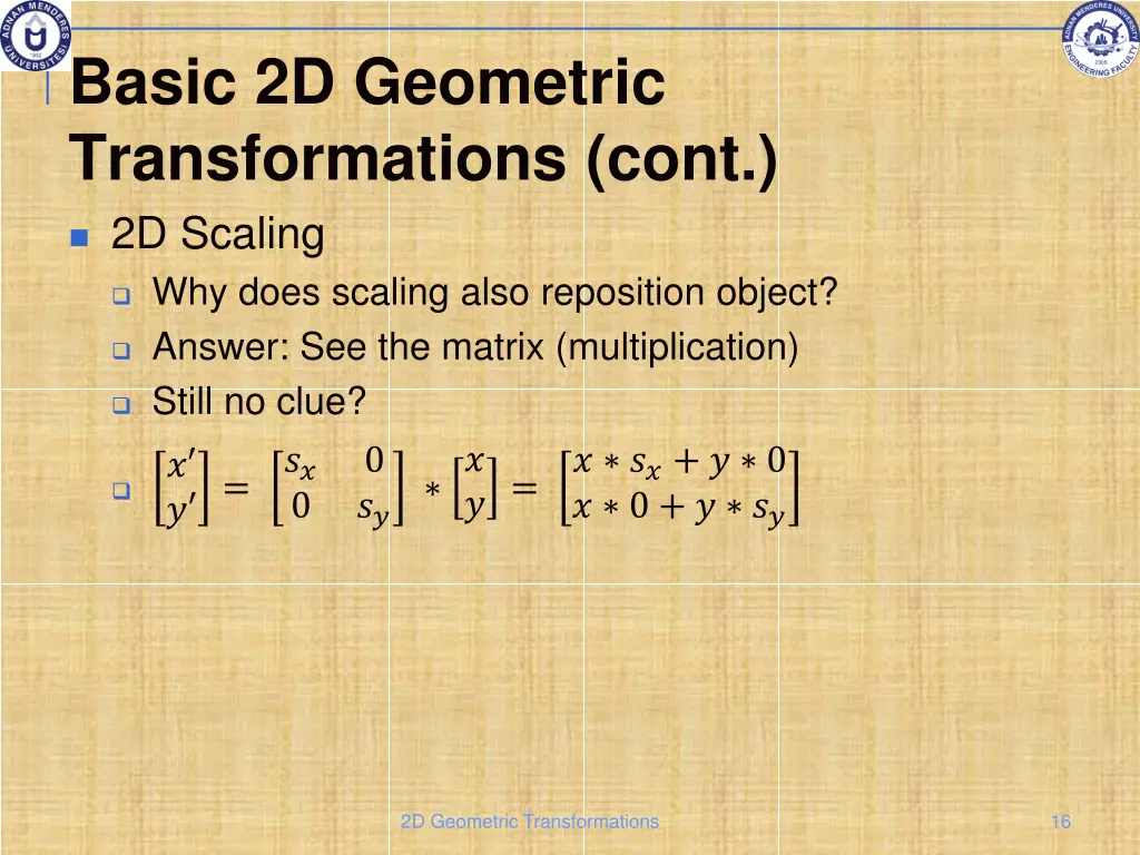 basic 2d geometric transformations cont 7