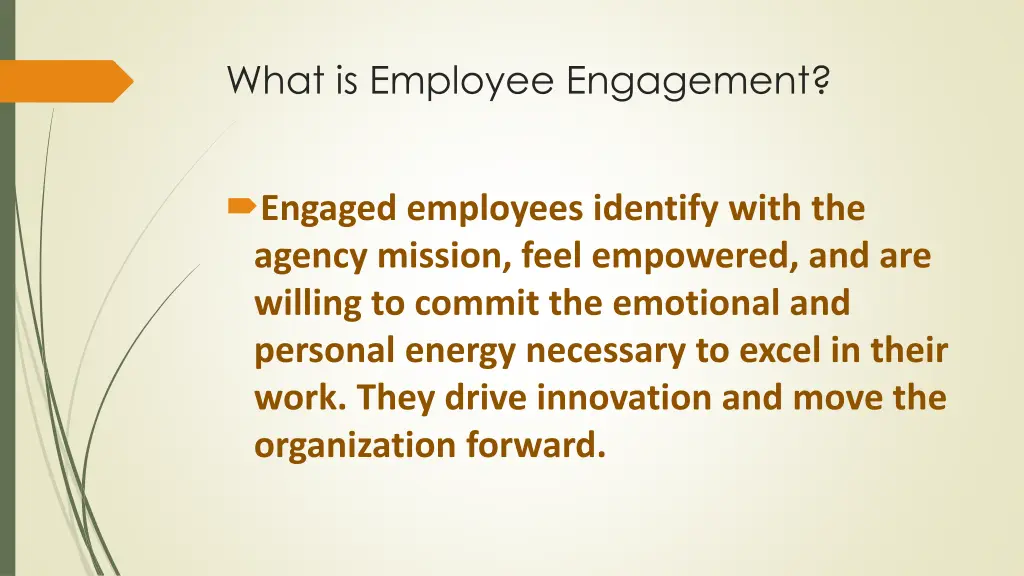 what is employee engagement