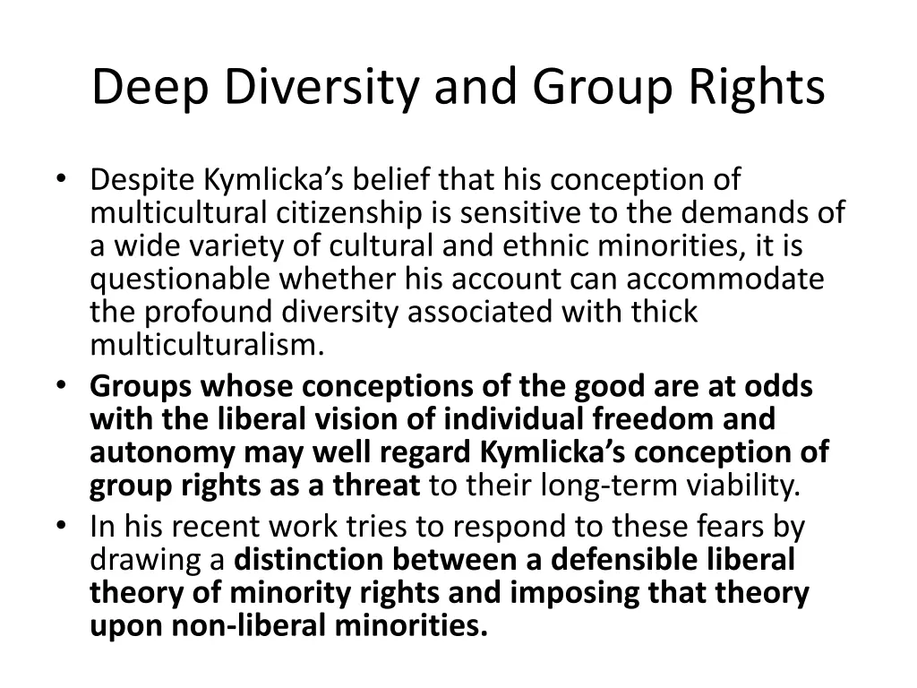 deep diversity and group rights