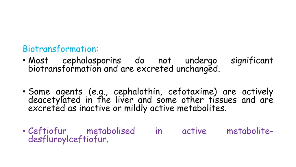 biotransformation most biotransformation