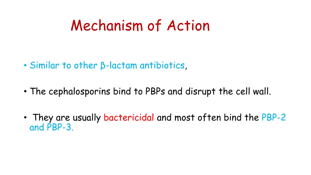 mechanism of action