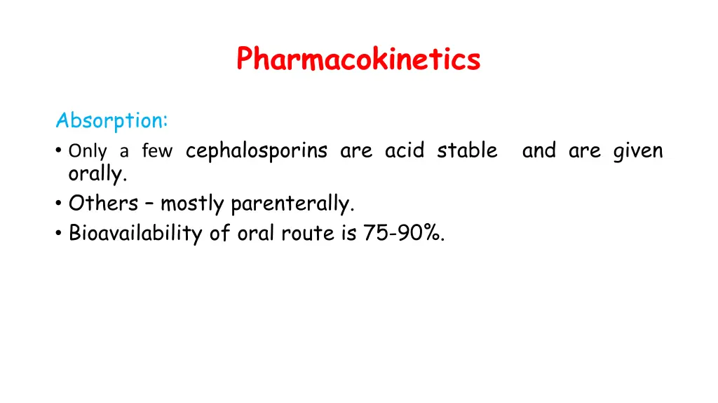 pharmacokinetics