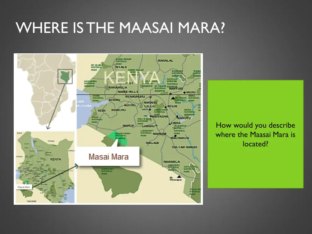 where is the maasai mara