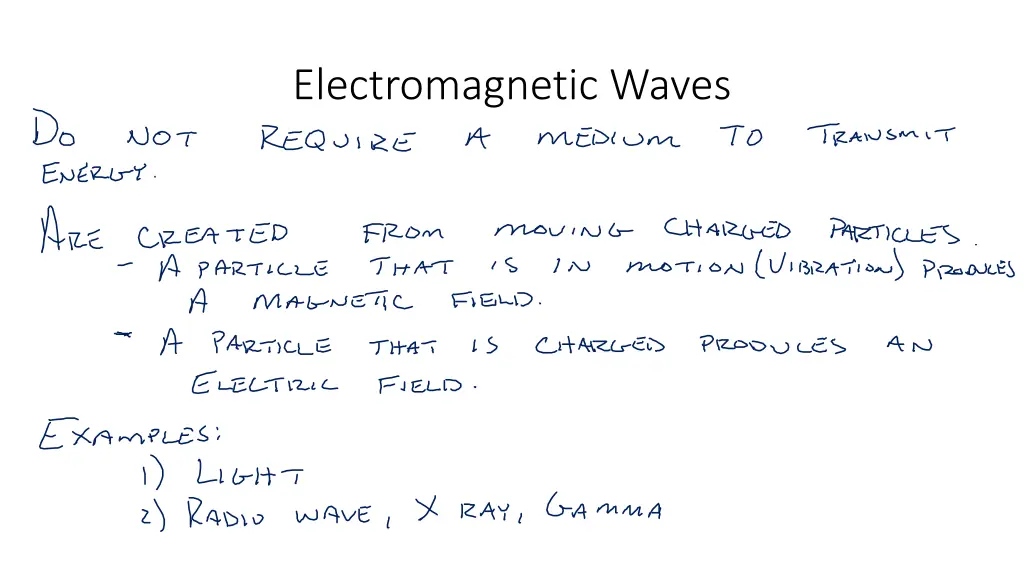 electromagnetic waves