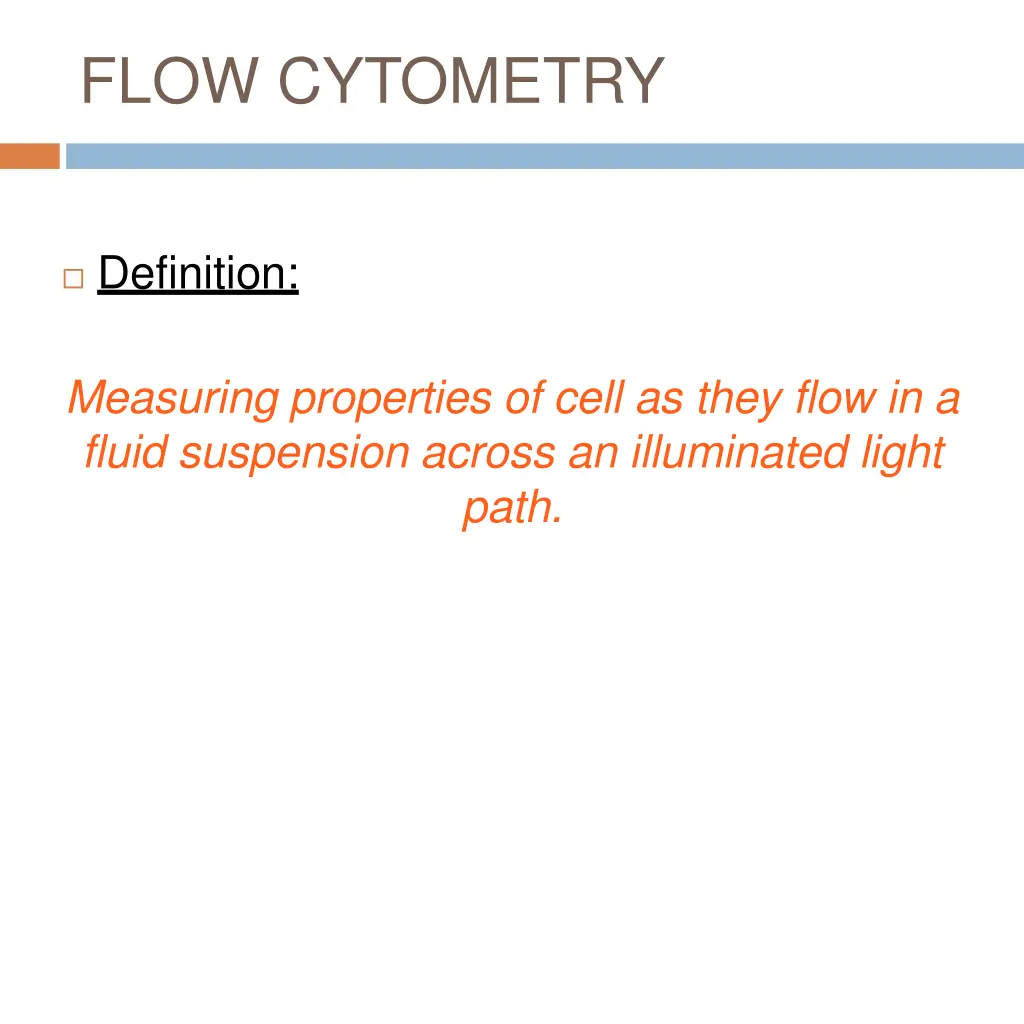 flow cytometry 1