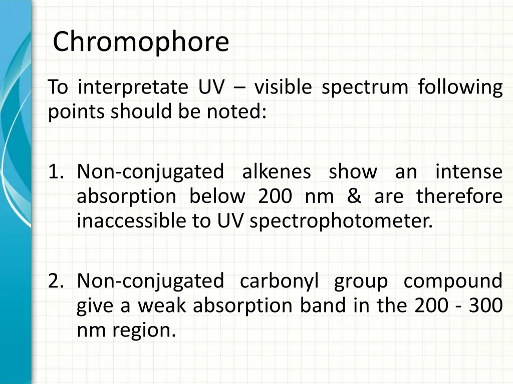 chromophore 1