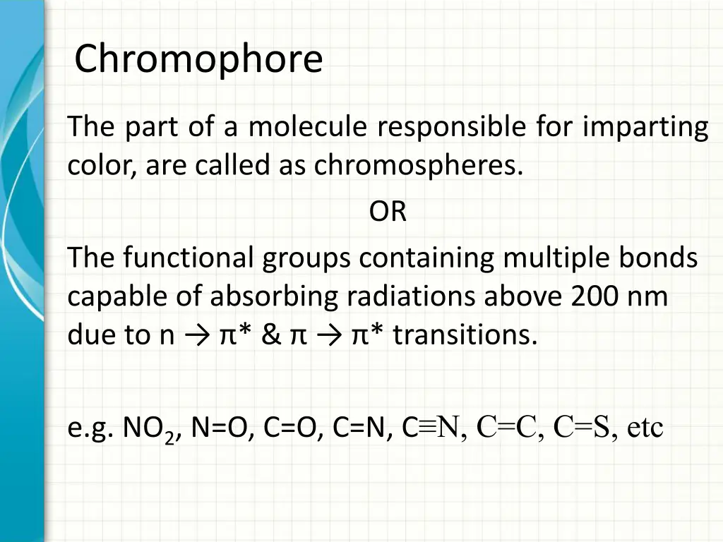 chromophore