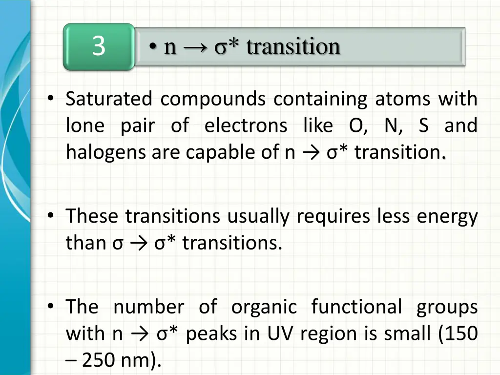 n transition