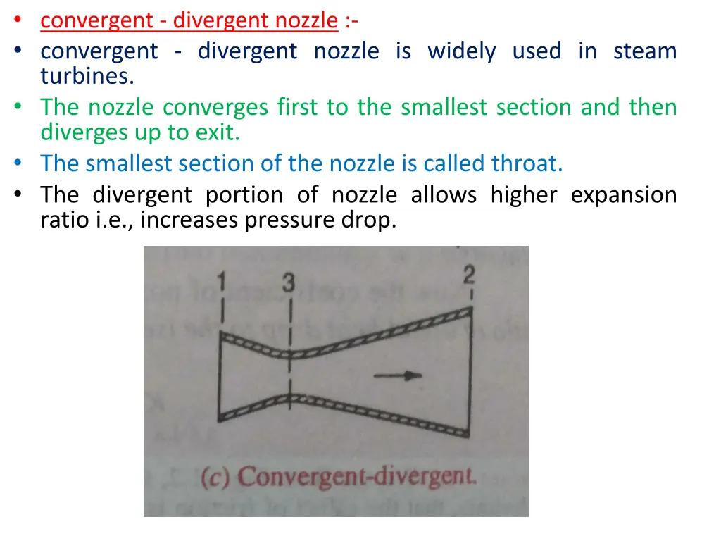 convergent divergent nozzle convergent divergent