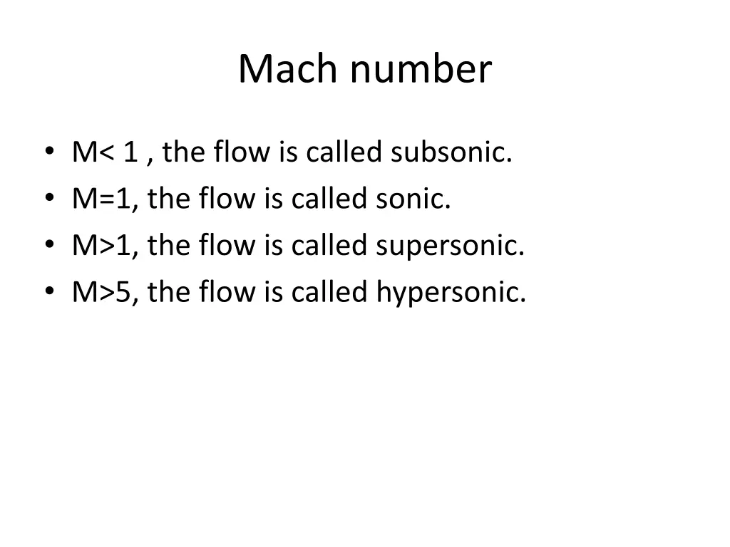 mach number 1