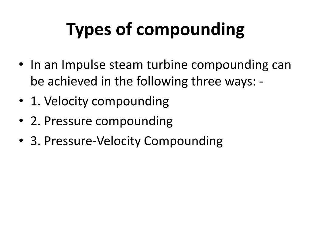 types of compounding