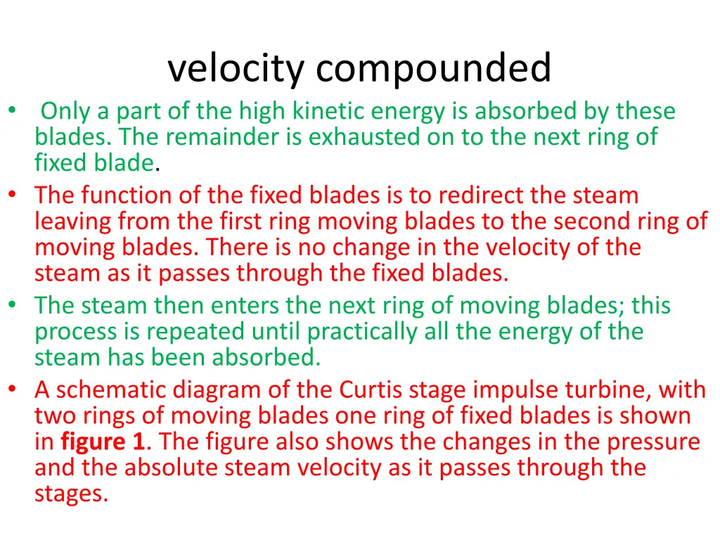 velocity compounded only a part of the high