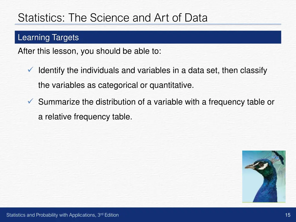 statistics the science and art of data 8