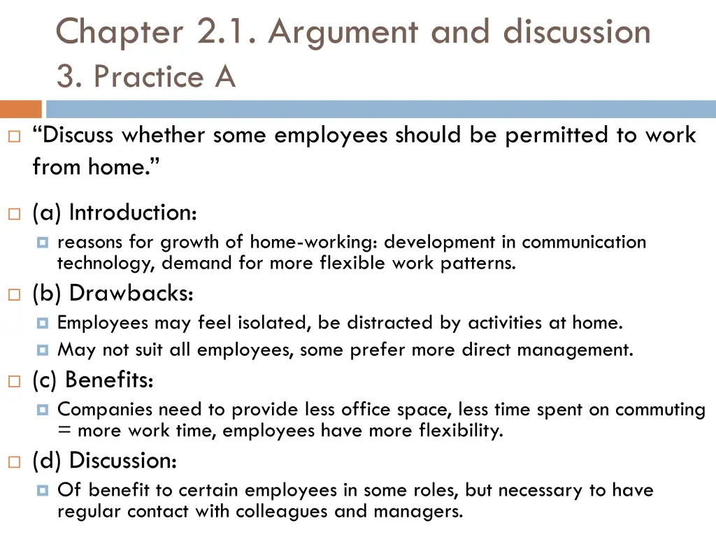 chapter 2 1 argument and discussion 3 practice a 1