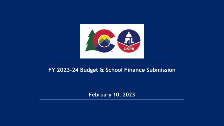 fy 2023 24 budget school finance submission