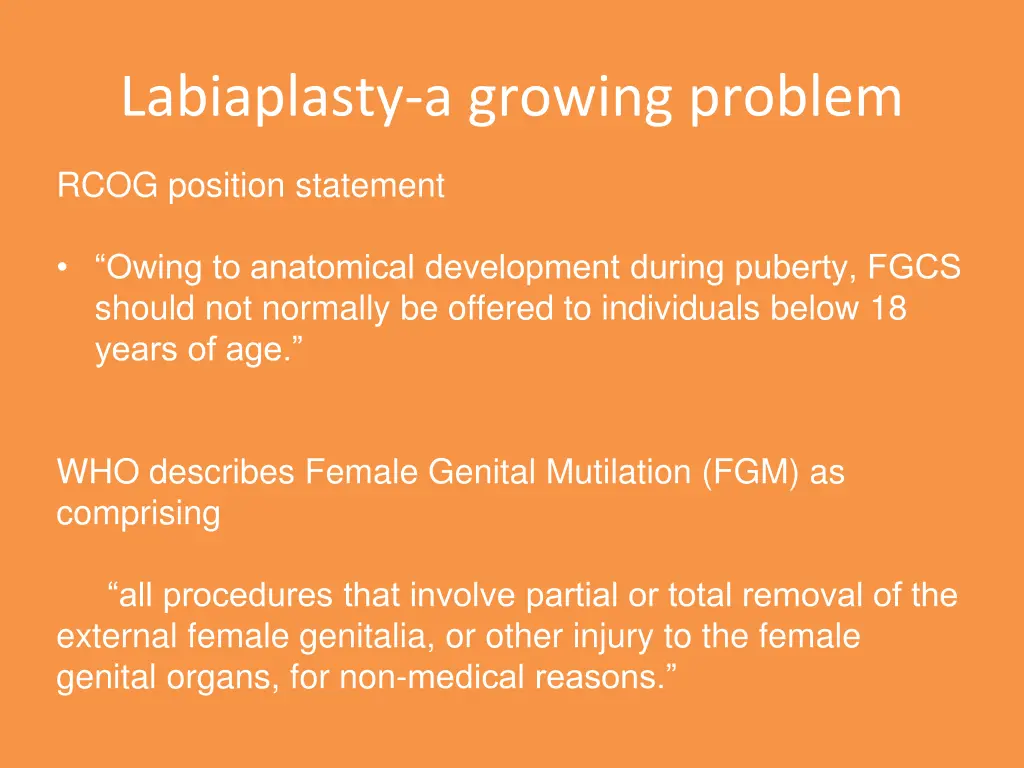 labiaplasty a growing problem 1