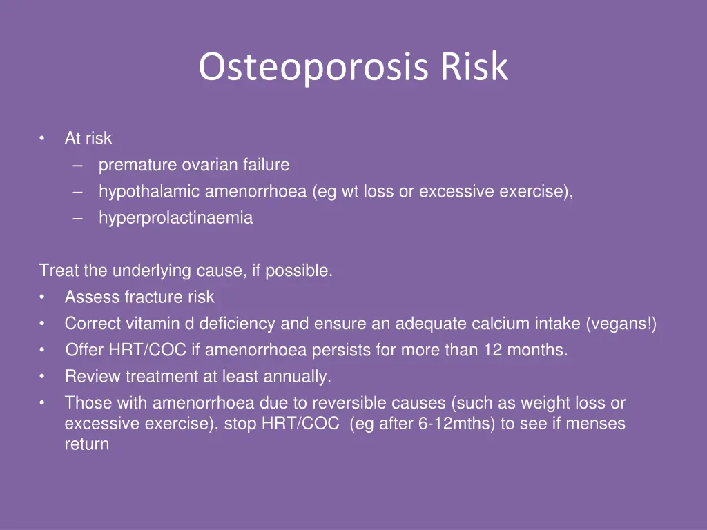 osteoporosis risk