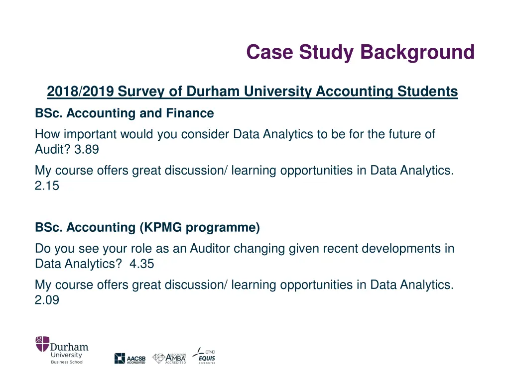 case study background