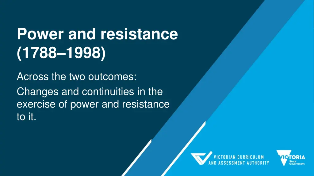 power and resistance 1788 1998 1