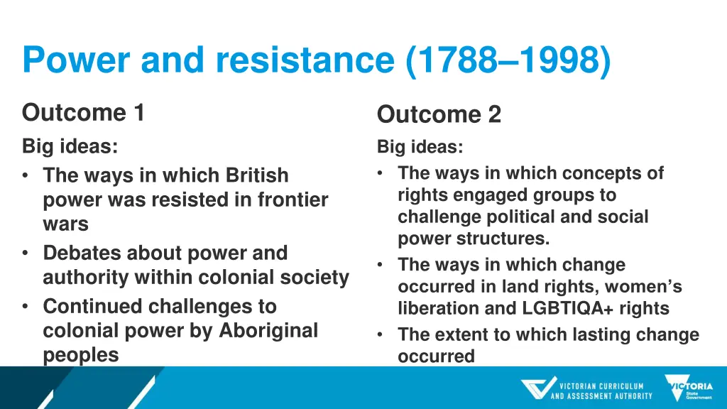 power and resistance 1788 1998