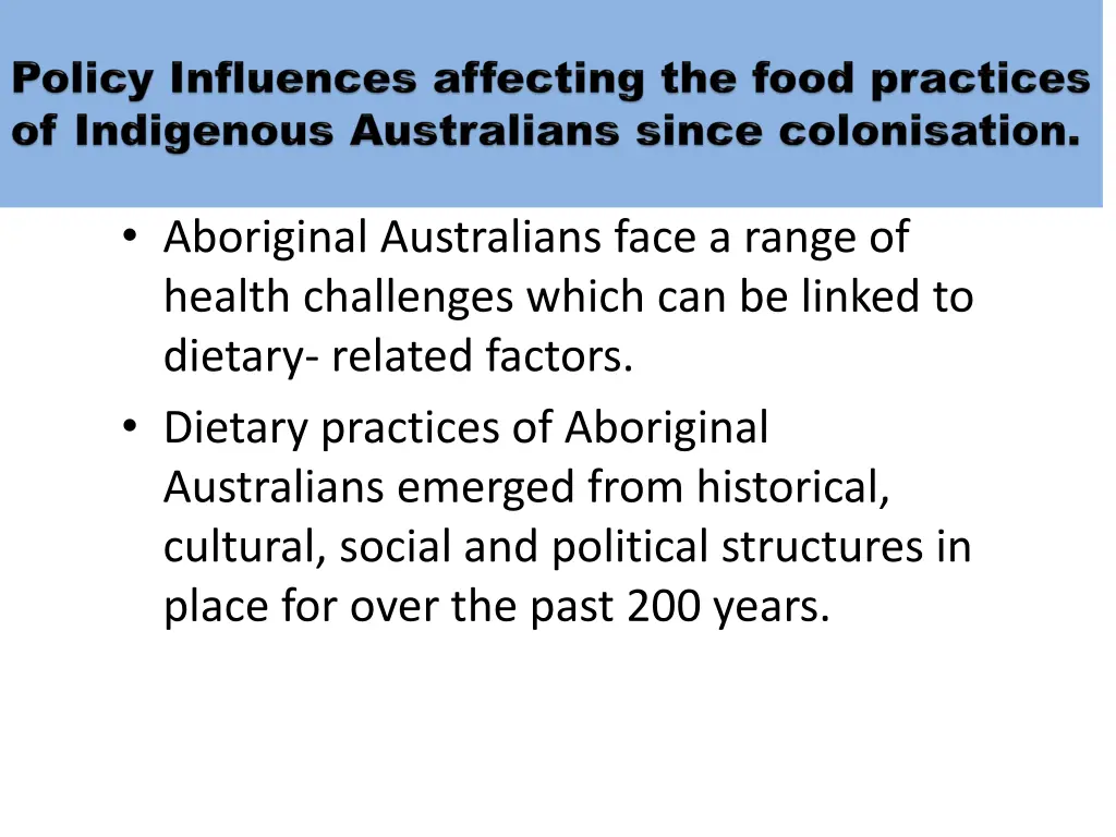 aboriginal australians face a range of health