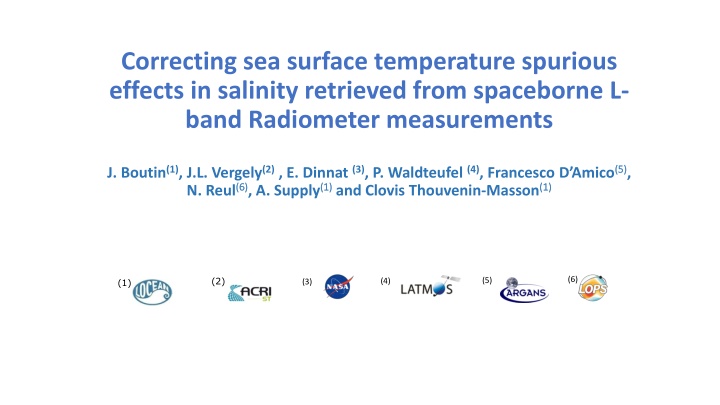 correcting sea surface temperature spurious