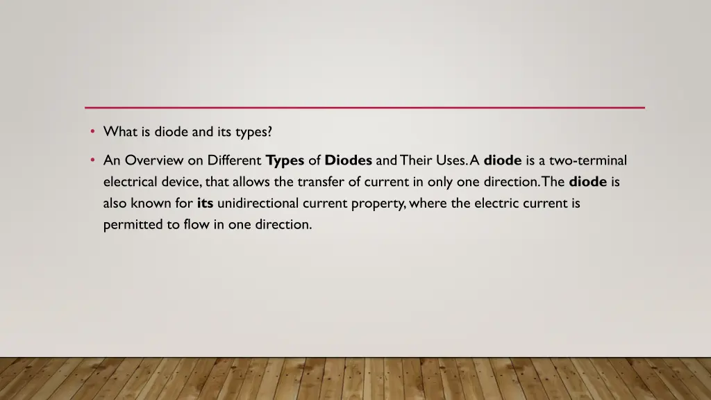 what is diode and its types