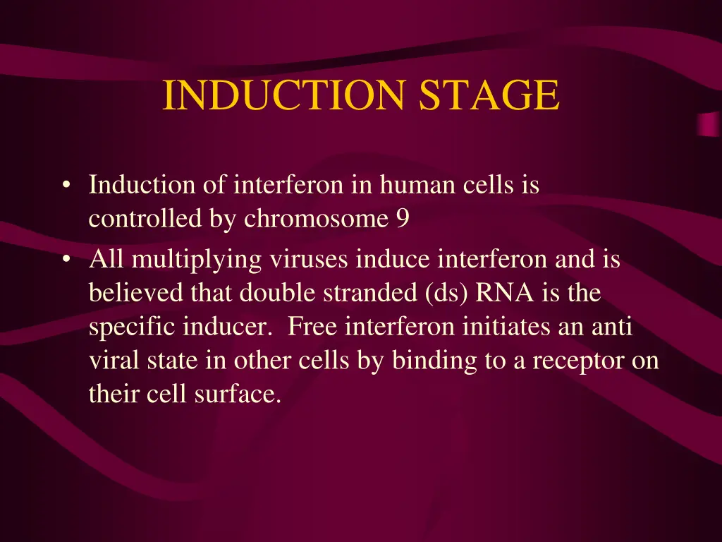 induction stage