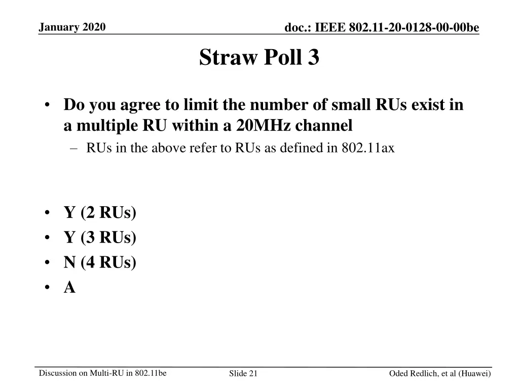 doc ieee 802 11 20 0128 00 00be straw poll 3