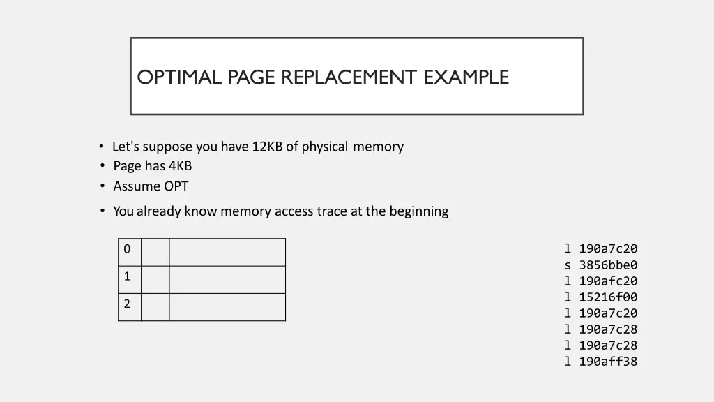 optimal page replacement example 1