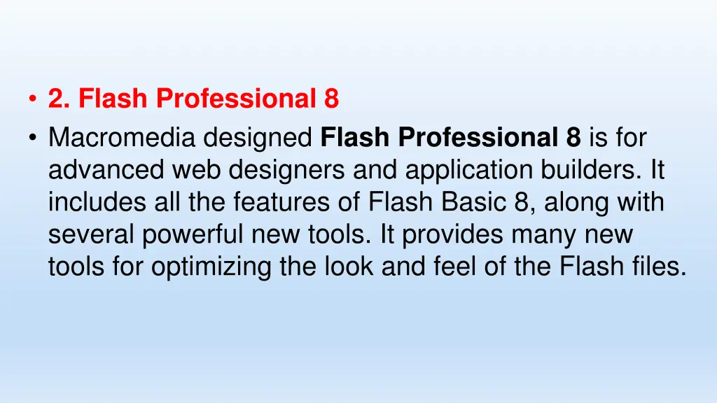 2 flash professional 8 macromedia designed flash