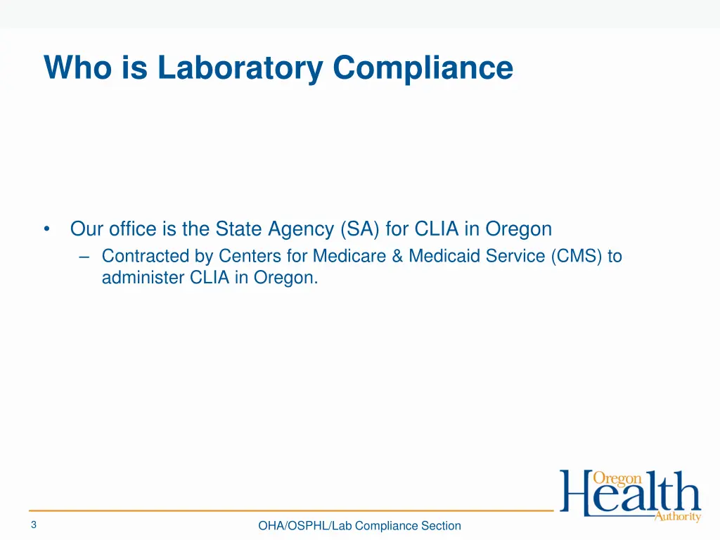 who is laboratory compliance