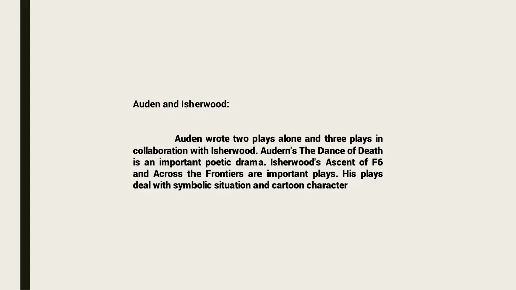 auden and isherwood