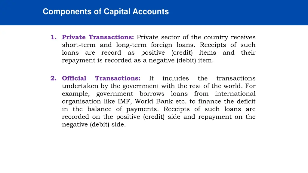 components of capital accounts