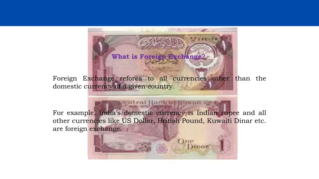 what is foreign exchange